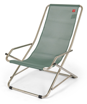 FIAM® Liegestuhl Dondolina Aluminium "Salbei"